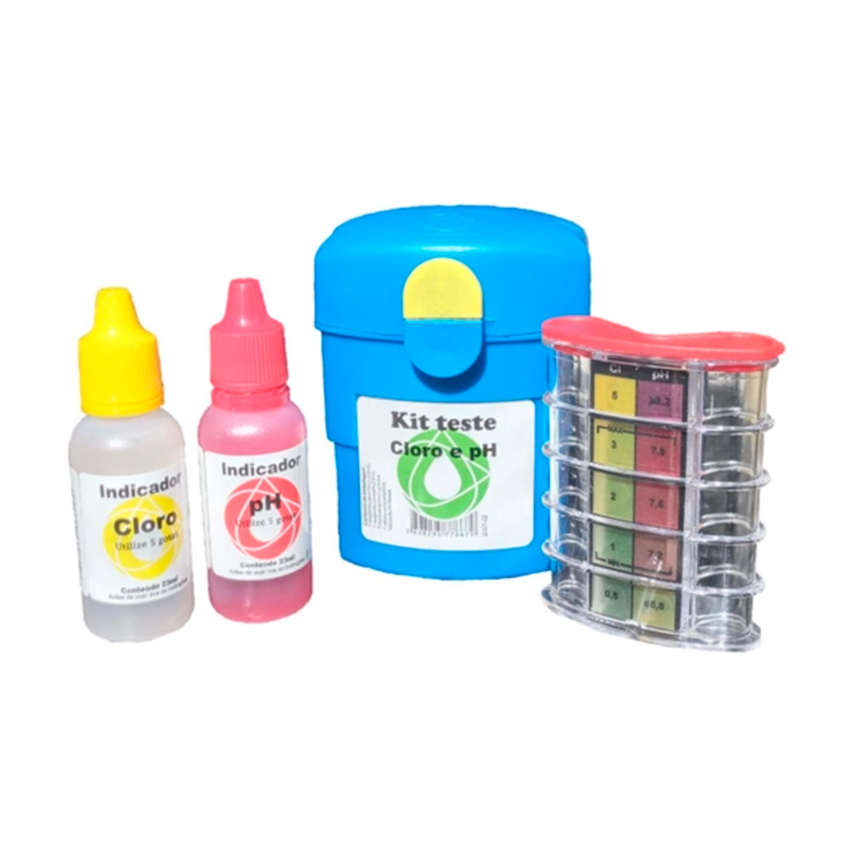 QCLOR - TESTE CLORO E PH (ESTOJO)
