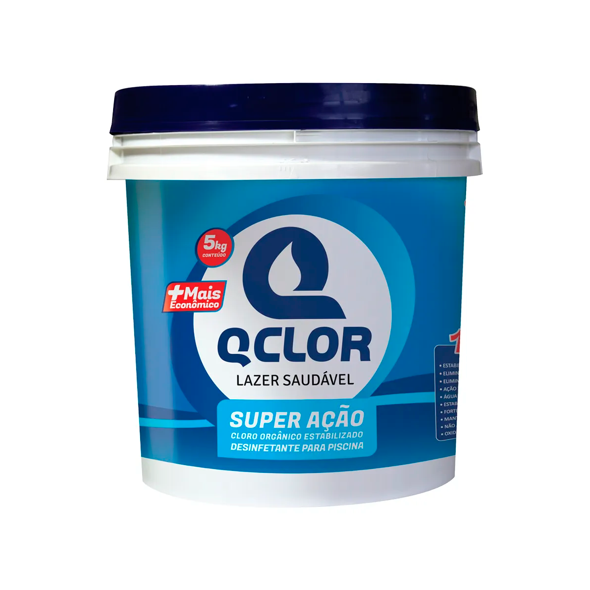 QCLOR - CLORO SUPER AÇÃO 5KG